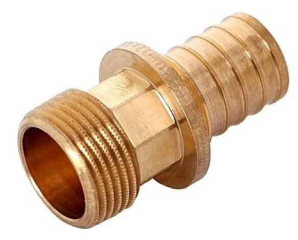 RX+ 14563211001 Переходник (Ø 32 мм, 1", наружная резьба, бронза) REHAU - фото №1