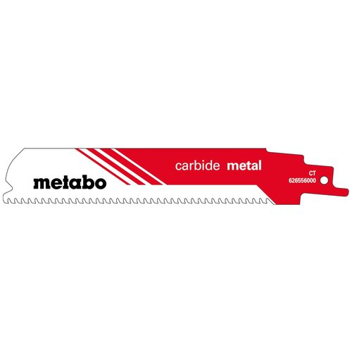 фото Пильное полотно для сабельной пилы metabo 626556000