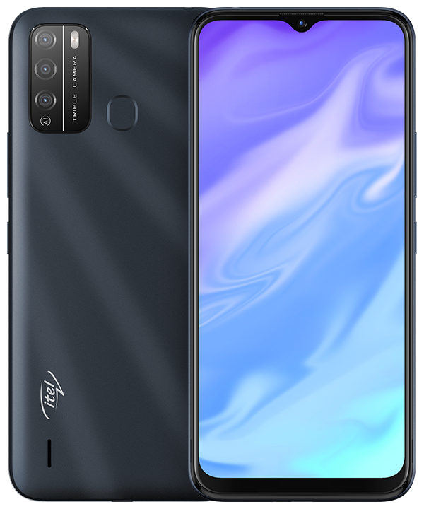 Смартфон ITEL Vision1 Pro 6.5" 2400x1080 IPS, 2Gb, 32Gb, черный (itL6502 Dazzle Black)