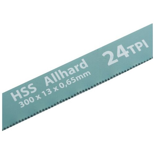 Полотна для ножовки по металлу, 300 мм, 24 TPI, HSS, 2 шт Gross 77724