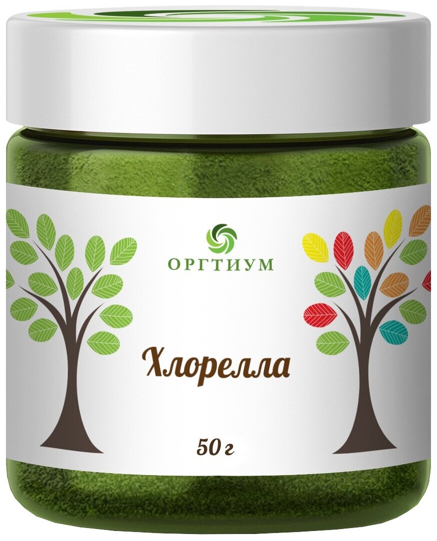 Хлорелла (порошок) Оргтиум 50 гр.