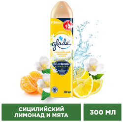 Glade Аэрозоль "Сицилийский лимонад и мята", 300 мл