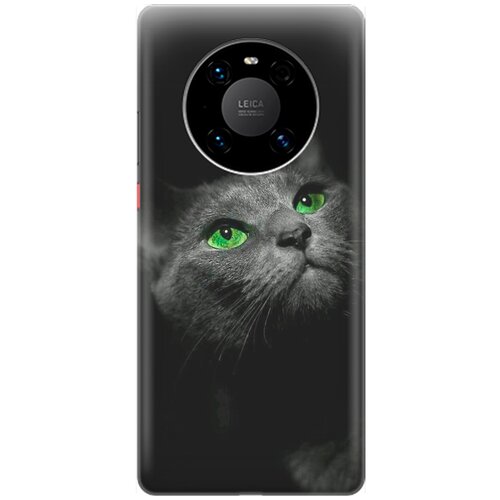 RE: PA Накладка Transparent для Huawei Mate 40 Pro с принтом Зеленоглазая кошка re pa накладка transparent для huawei p40 с принтом зеленоглазая кошка