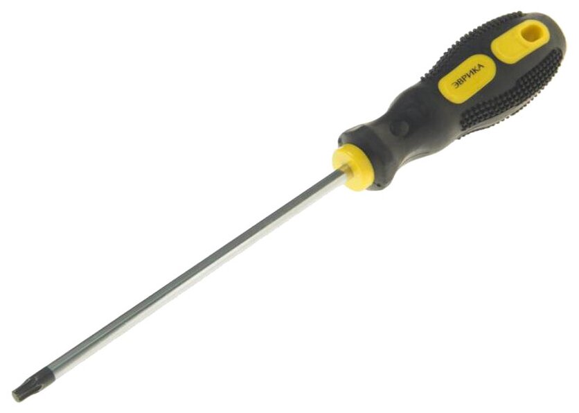 Отвертка TORX ER-7DT-06 магнитная с противоскользящей ручкой T30 6х150мм эврика