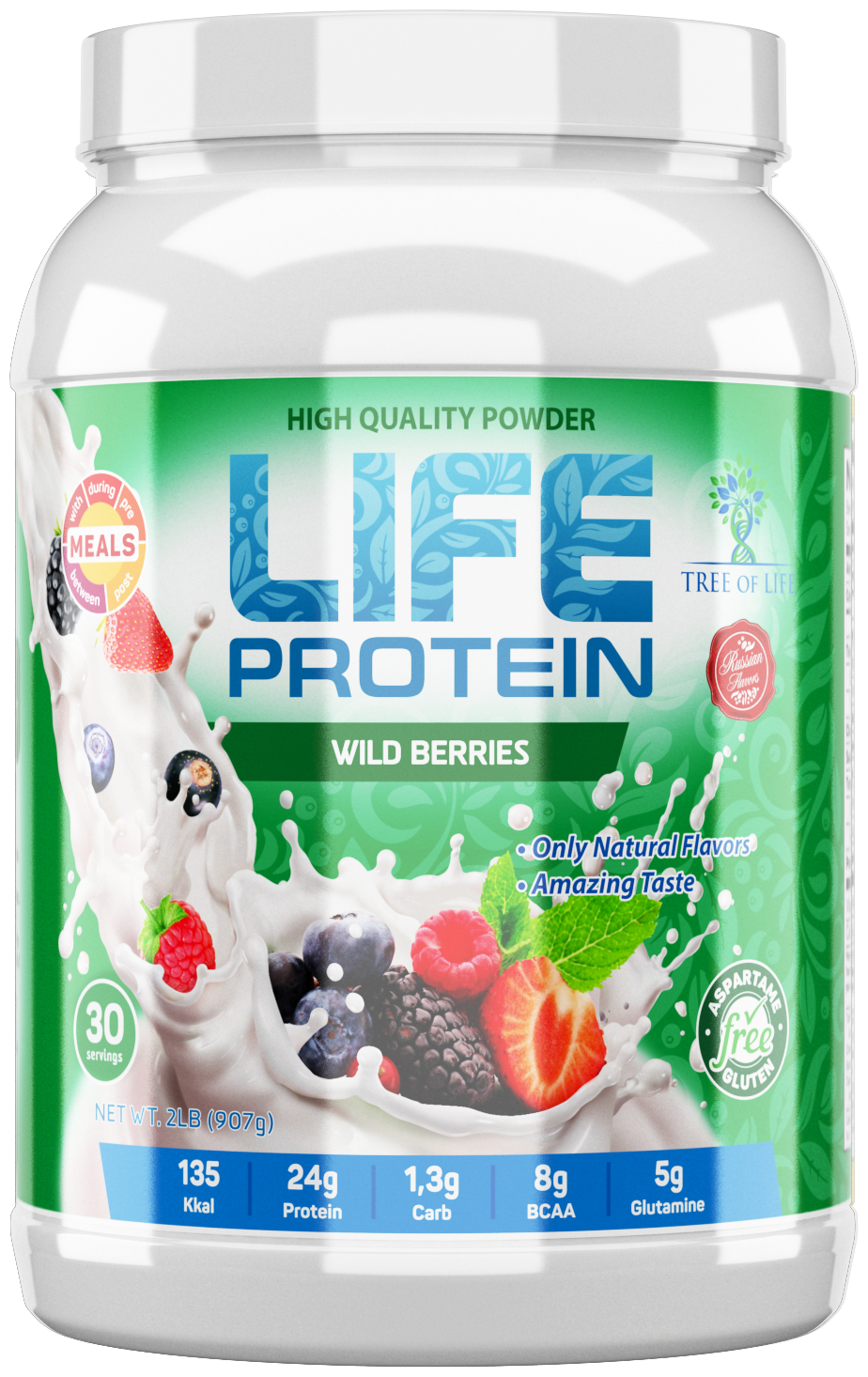 Протеин Tree of Life Life Protein, 907 гр., лесные ягоды