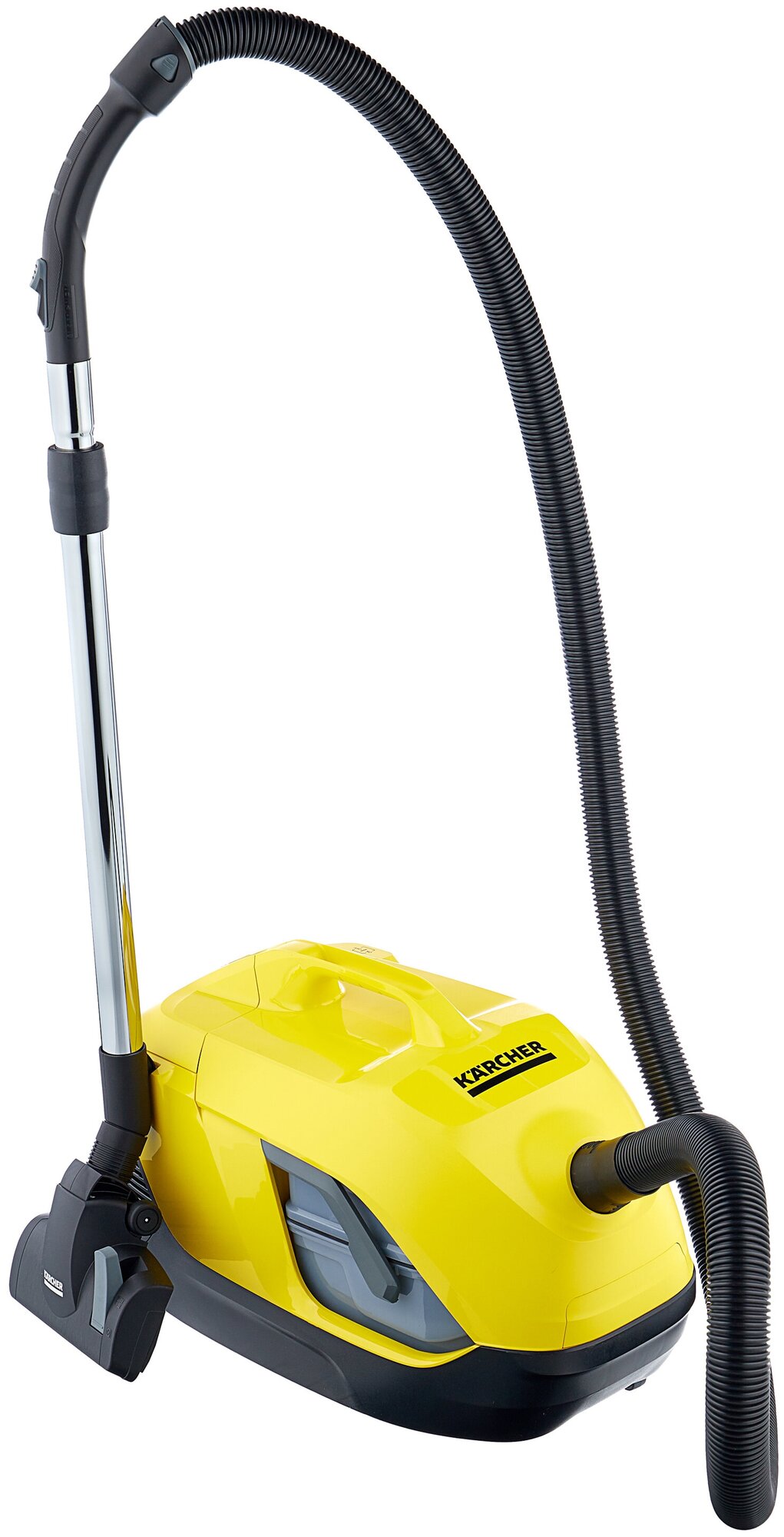 Пылесос KARCHER DS 6 *EU, 650Вт, желтый/черный [1.195-220.0]