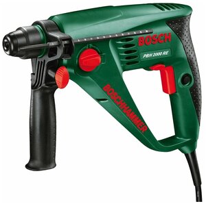 Фото Перфоратор BOSCH PBH 2000 RE, без аккумулятора550 Вт