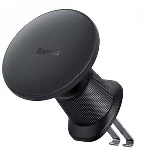 Фото Автомобильный держатель с беспроводной зарядкой Baseus CW01 Magnetic Wireless Charging Car Mount (Air Vent Version) 15W