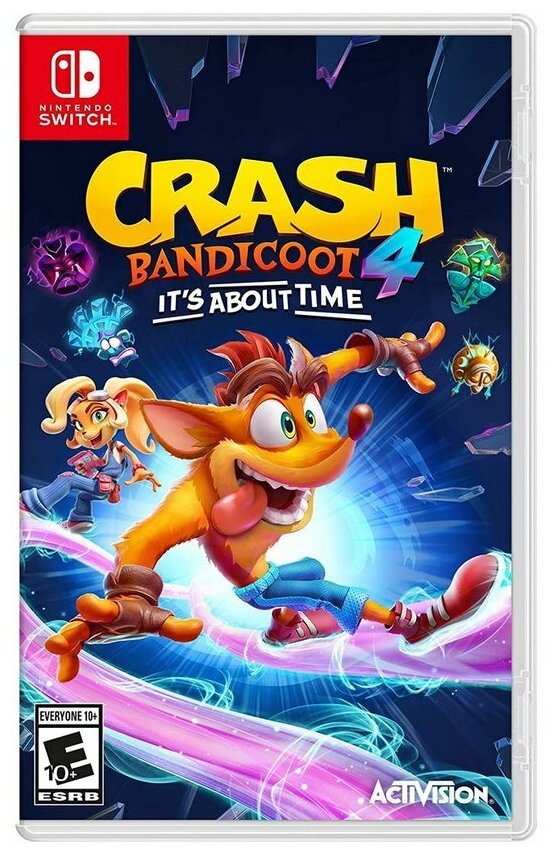 Crash Bandicoot 4 It’s About Time (Это вопрос времени) [US][Nintendo Switch, русская версия]