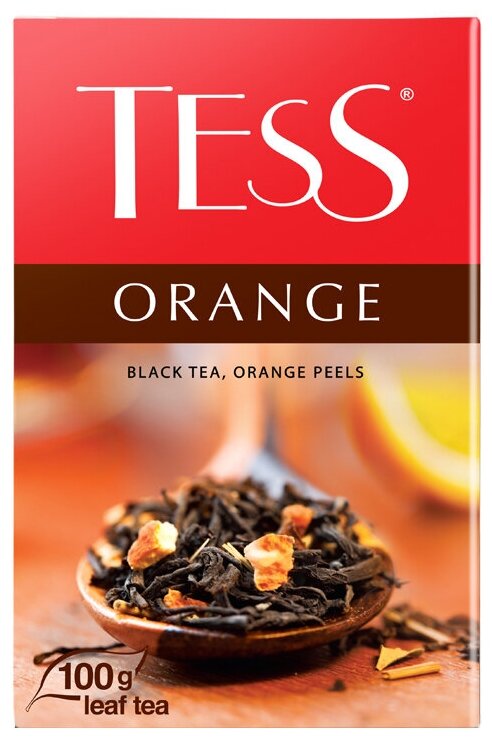 Чай черный Tess Orange листовой, 100 г