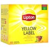 Чай черный Lipton Yellow label в пакетиках - изображение