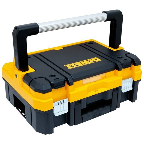 Ящик DeWALT TSTAK DWST1-70704, 44x33x19 см, черный/желтый ящик для инструмента stanley yellow metal plastic toolbox 20 1 95 612