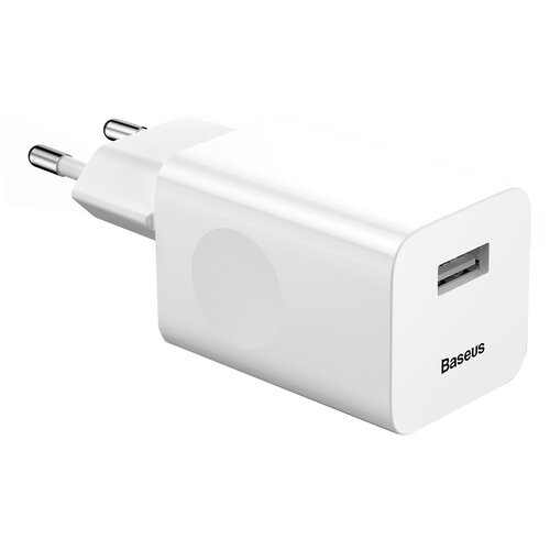 Сетевое зарядное устройство Baseus Charging Quick Charger 3А Max, 17 Вт, RU, белый