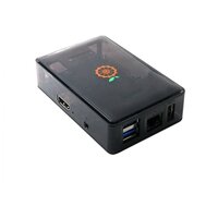 Корпус для orange pi 3 LTS(2GB8GB)/ орандж пай / черный / abs пластик