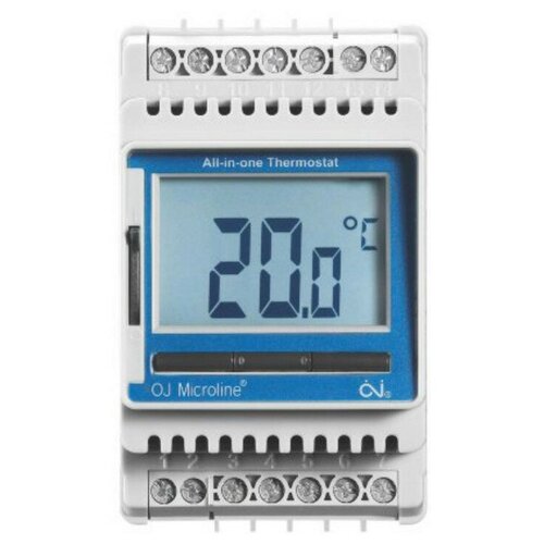 Цифровой терморегулятор для монтажа на DIN-рейку ETN4-1999 с датчиком температуры пола