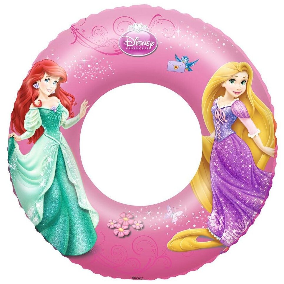 Круг Bestway Disney Princess 91043, розовый