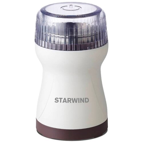 Кофемолка STARWIND SGP4422, белый/коричневый кофемолка starwind sgp4421