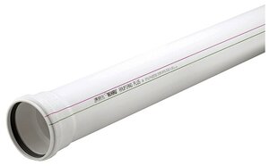 <b>Канализационная</b> <b>труба</b> РЕХАУ внутр. полипропиленовая RAUPIANO Plus 110x2.7x750 мм В системах канализа