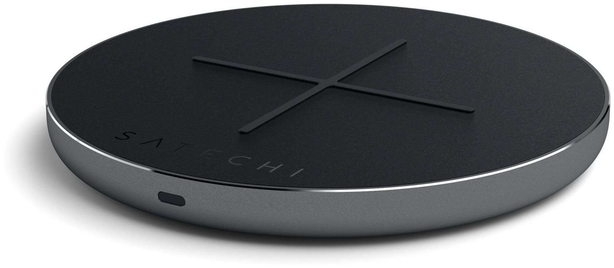 Беспроводное зарядное устройство Satechi Type-C PD & QC Wireless Charger серый (ST-IWCBM)