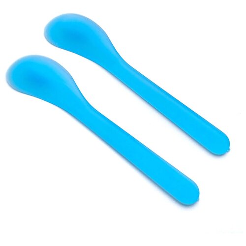 Шпатели для депиляции пластиковые, 2шт., голубые