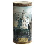Чай черный Избранное из море чая Петербург в акварели Смольный собор - изображение