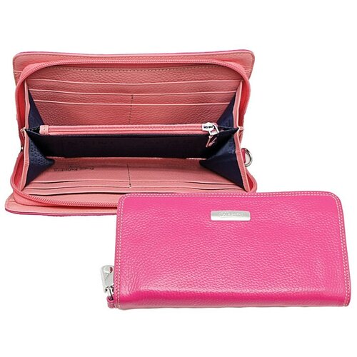 фото Женский кожаный кошелек на молнии sergio valentini св 3157-2055