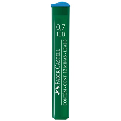 Faber-Castell Грифели для механических карандашей HB, 0.7 мм, 12 шт. 521700 грифели для механических карандашей super polymer 0 5 мм 12 шт