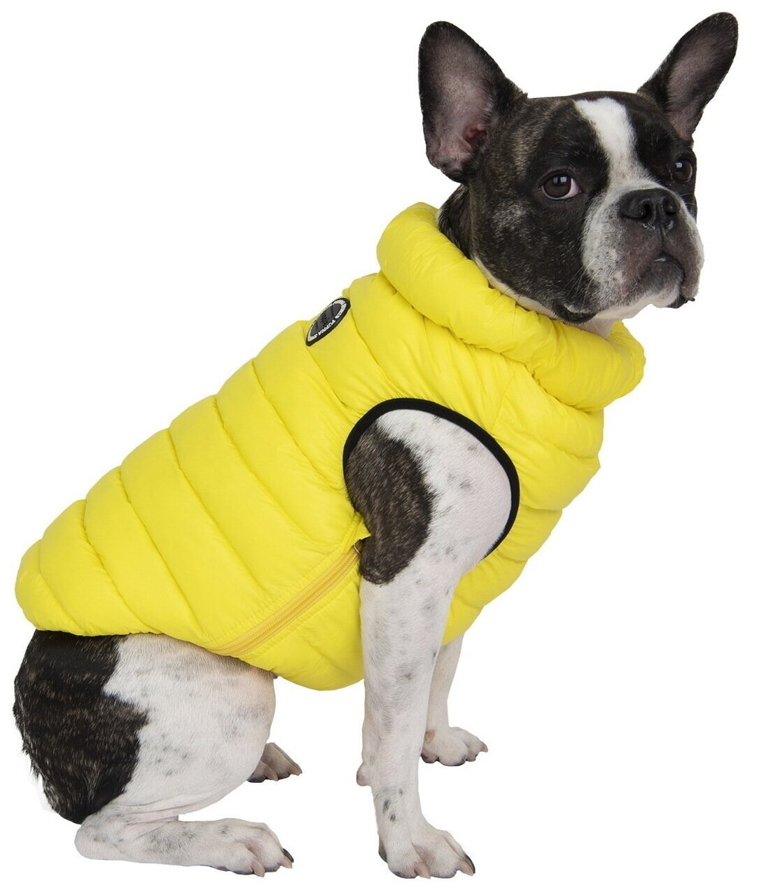 PUPPIA Жилет для собак утеплённый р-р XXL "Ultra Light Vest B", желтый - фотография № 1
