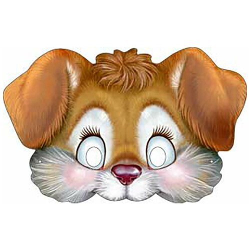 Карнавальная маска Щенок, детская СМ-4562122 23583 универсальный маска карнавальная артэ грим щенок