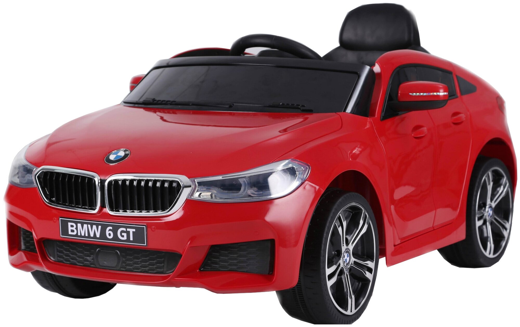 RiverToys Детский электромобиль BMW6 GT (JJ2164) красный