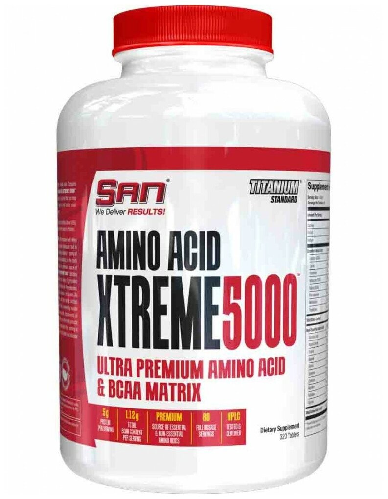 Аминокислота Amino Acid Xtreme 5000 320 табл.