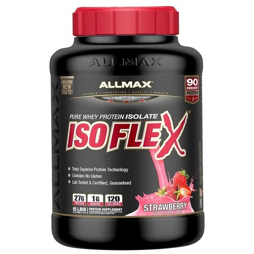 Протеин ALLMAX Isoflex, 2270 гр., клубника