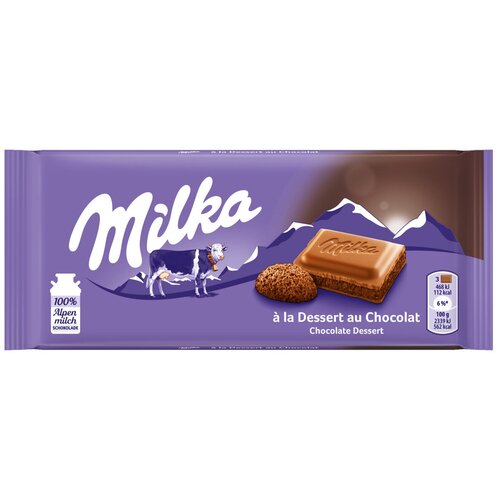 Шоколад Milka Chocolate Dessert молочный, 100 г