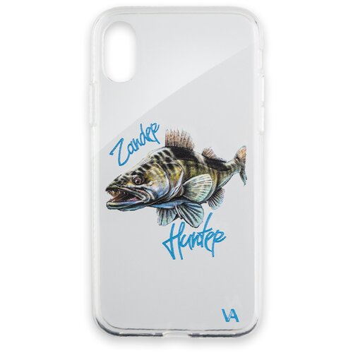 фото Чехол силиконовый veduta iphone x zander hunter