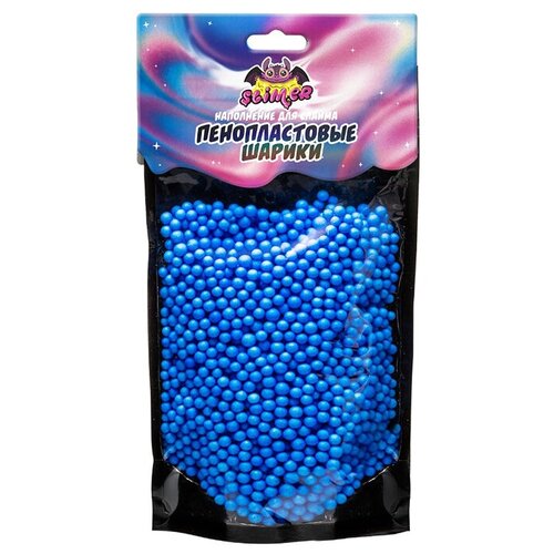 Slimer Slimer. Пенопластовые шарики 4 мм, голубой slimer slimer пенопластовые шарики 2 мм фиолетовый
