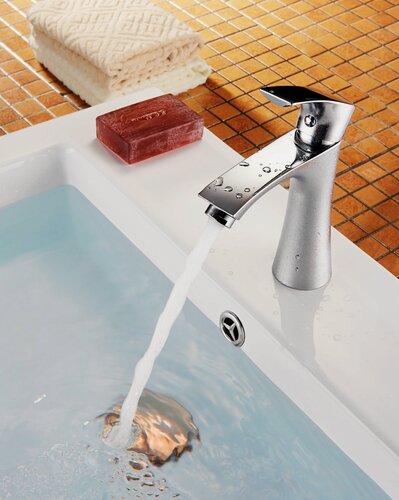 Изображение товара Смеситель для раковины умывальника в ванную комнату Solone FAB1-A020, хром