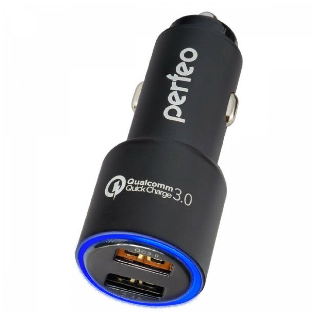    PERFEO  QC3.0, 2xUSB, QC3.0+2.4, , "AUTO2 QC" (PF_A4490)