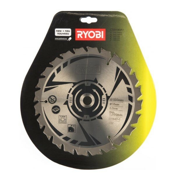 Ryobi Пильный диск для RWS1250/1400/1600 CSB190A1 .