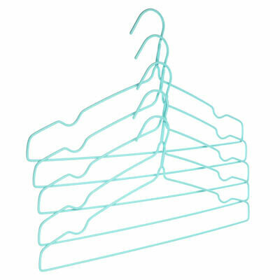 фото Vetta набор вешалок металлических, 5 шт, цветное покрытие, 40 см