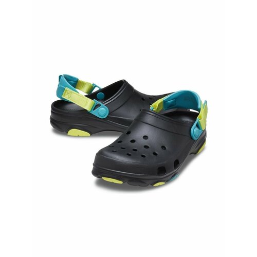 Сабо Crocs, размер M12 US, желтый, черный