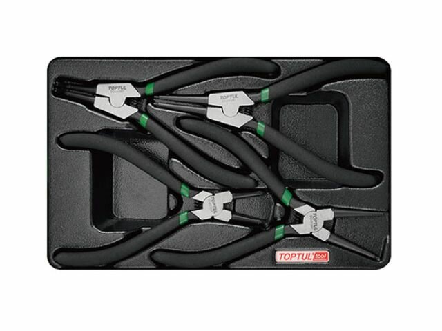 Набор-сет съемники стопорных колец 4предм. TOPTUL (GZA-0406) — фото 1