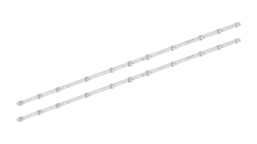 Подсветка для телевизора TCL L43P8US, TCL L43S6500 / 43" 6V 11 led 3 pin (комплект 2 шт) 800mm