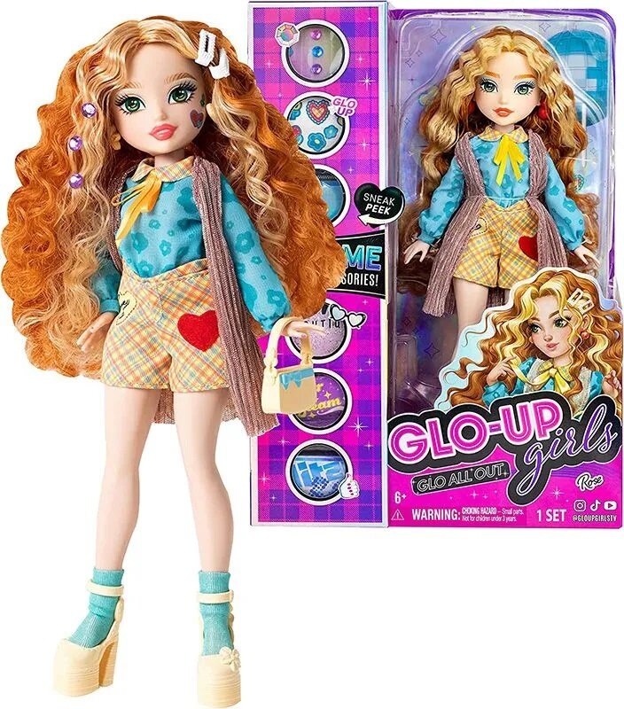 Glo-Up Girl Кукла Роуз 27 см Glo-Up Girl FAR83016