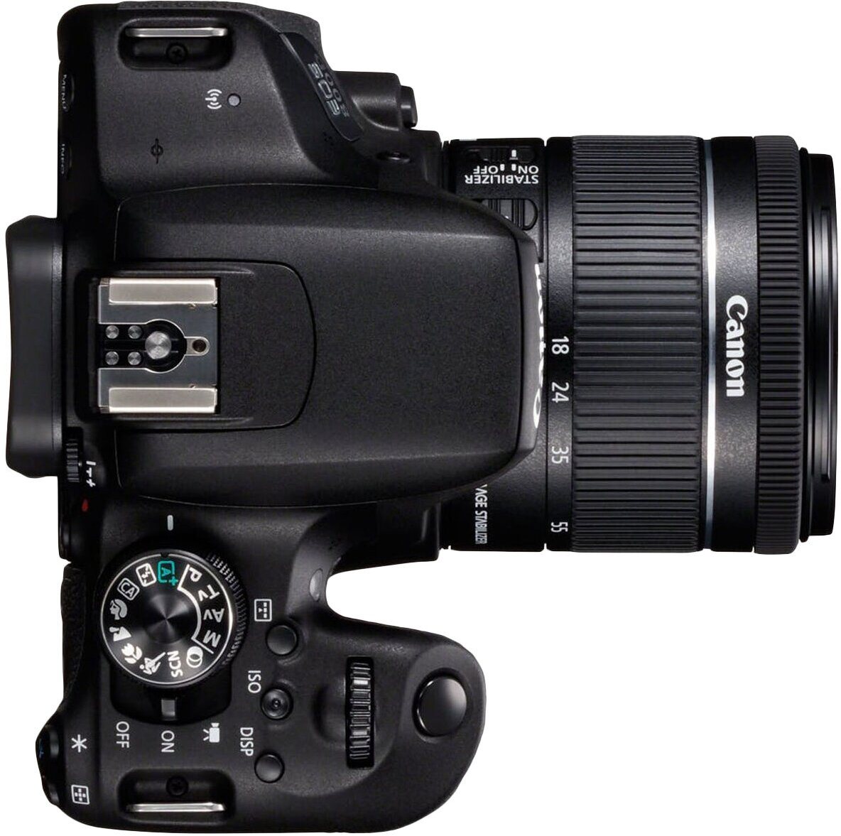 Фотоаппарат Canon EOS 800D Kit EF-S 18-55mm f/4-5.6 IS STM зеркальный черный
