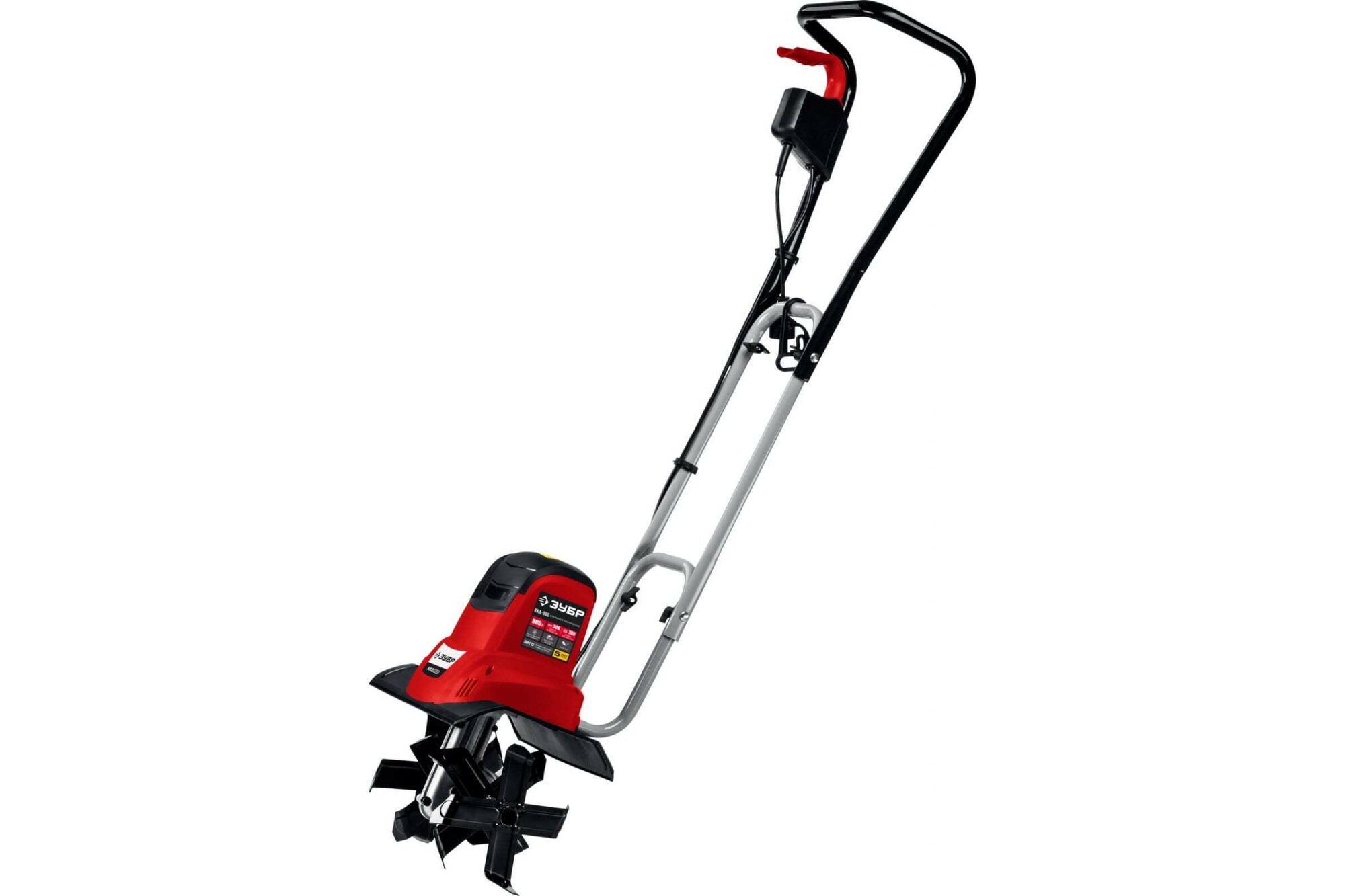 Культиватор электрический ЗУБР 900 Вт 300 мм ширина обработки 1 скорость ККД-900 Мастер