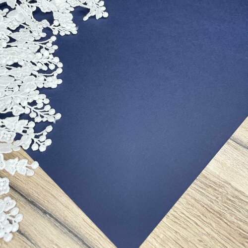Дизайнерская бумага цвет темно-синий плотность 260 гр размер 3550 см 287₽