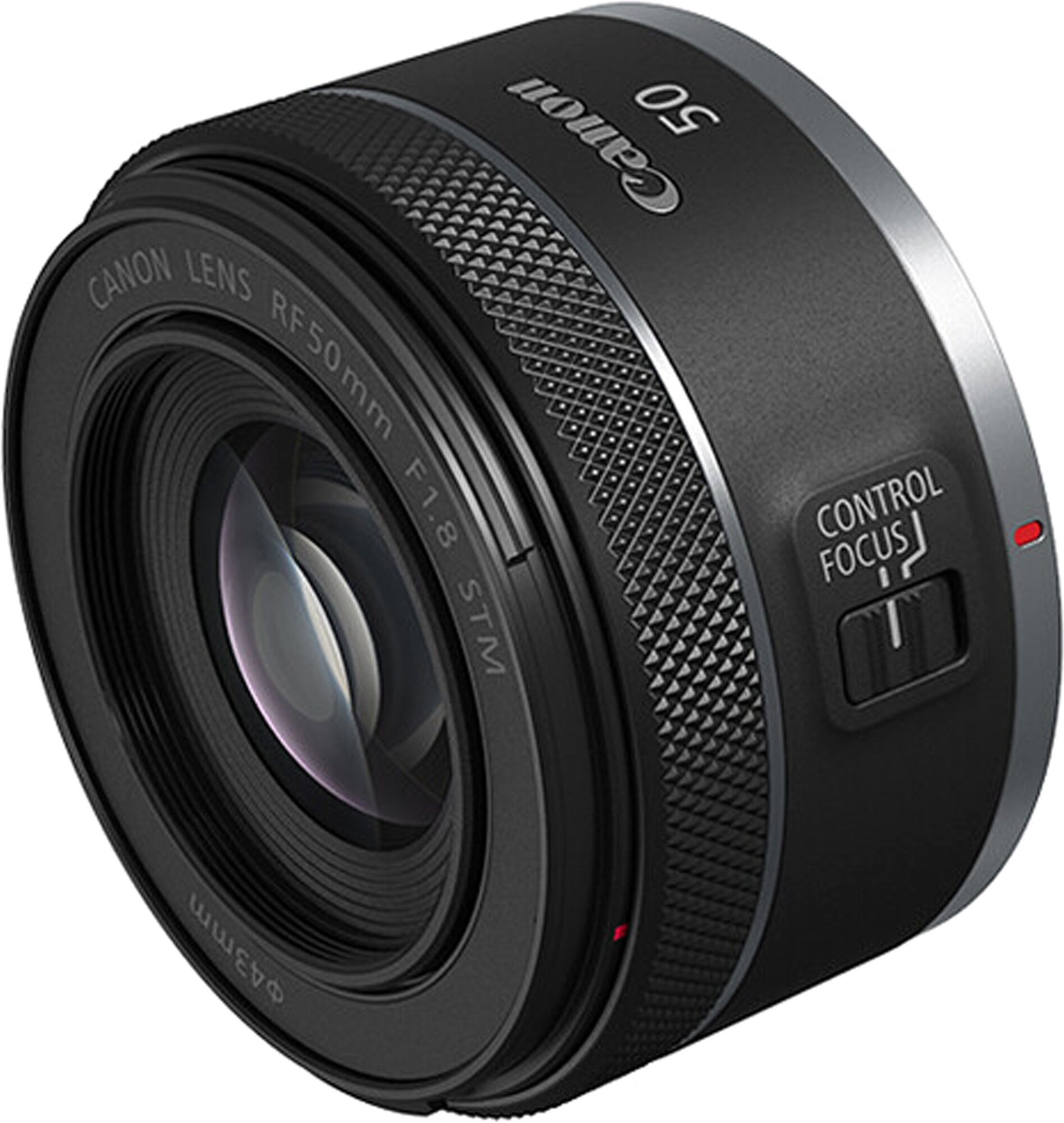Стандартный объектив Canon RF 50mm F1.8 STM, черный, байонет RF