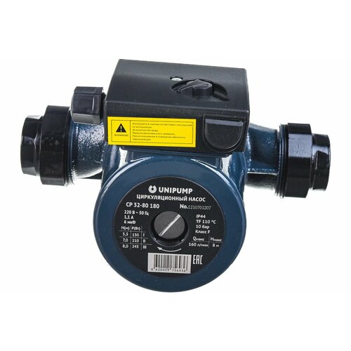Циркуляционный насос UNIPUMP CP 32-80 180 77870