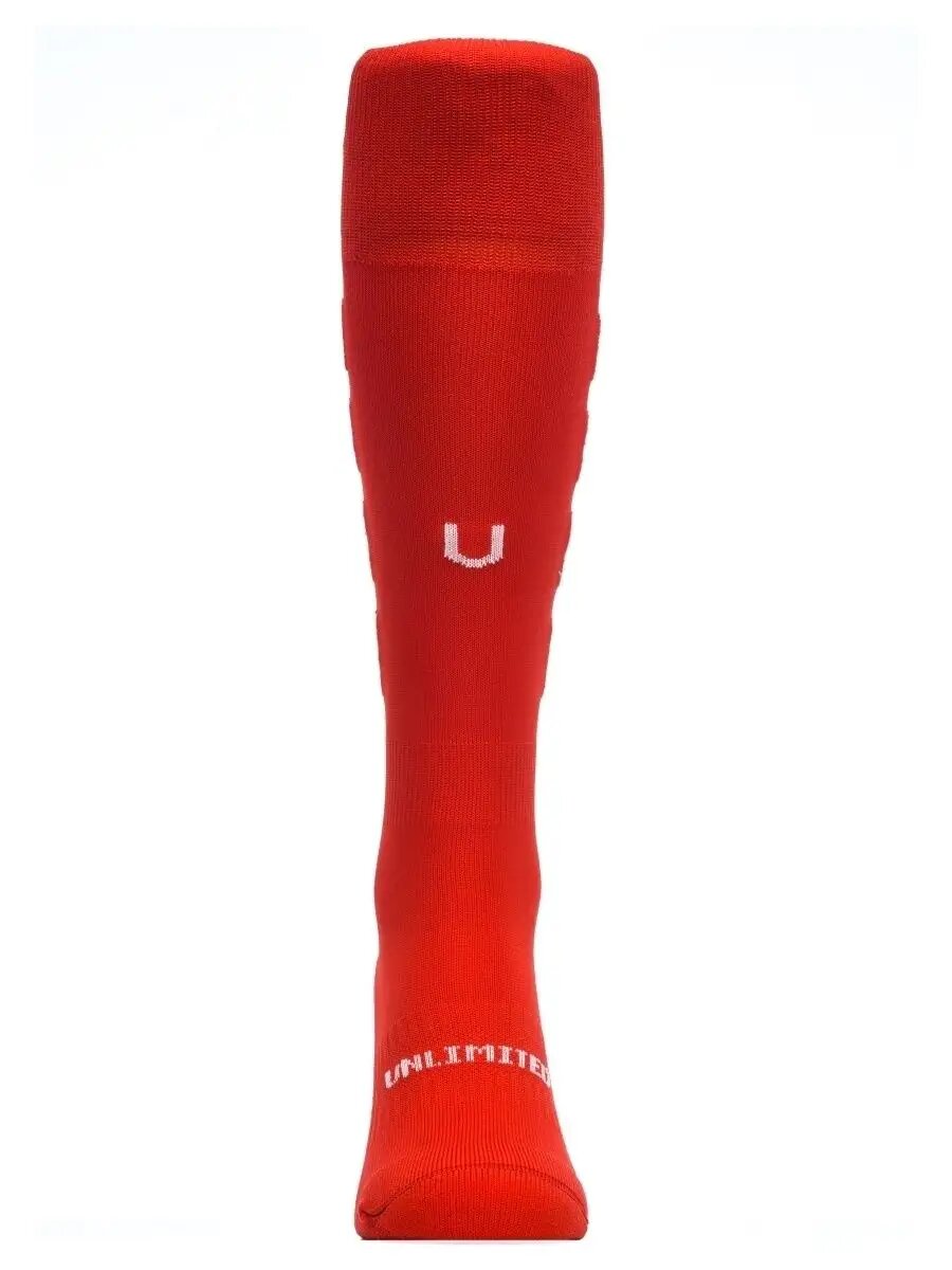 Гетры спортивные , размер 33-34, красный — фото 1