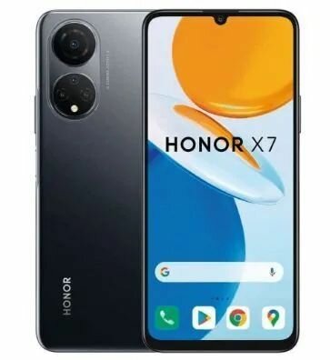 Honor Смартфон X7 4/128 ГБ, черный